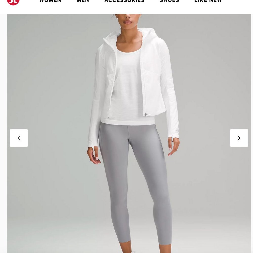 lululemon athletica White Utility Jacket - Picture 3 of 9